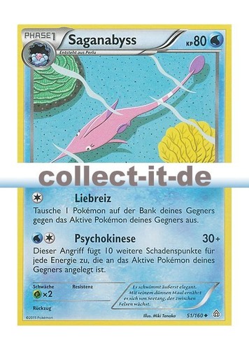 Pokemon 160 saganabyss - 51/160,