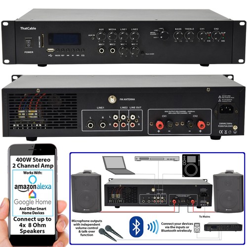 Amplificatore bluetooth stereo - amplificatore,