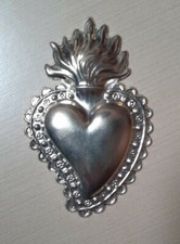 EX VOTO CUORE h 10cm IN
