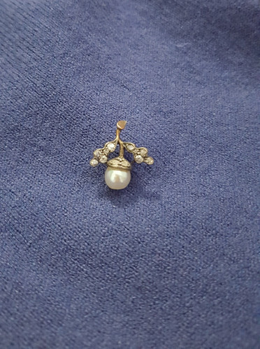 Spilla vintage oro - spilla, 9