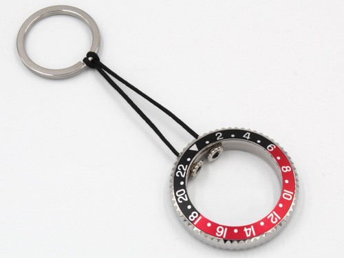Portachiavi acciaio orologio - acciaio,