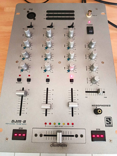 Jaytec djm mixer 3 canali - jaytec, djm-8