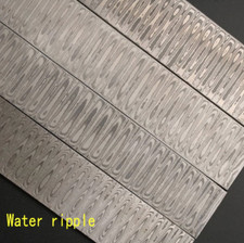 Coltello in acciaio damascato fai da te materiale per fare coltelli lama in acciaio vuota, trattato termicamente