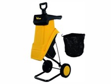 Biotrituratore lame rotanti elettrico per foglie e rami 2400 watt vigor VBI 2500