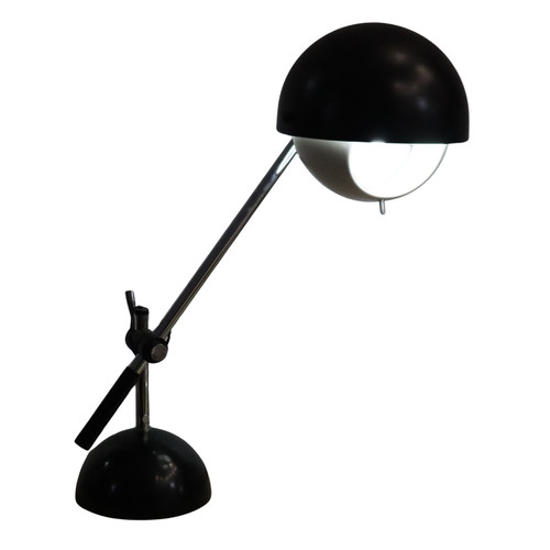 Italian table lamp black and - black,