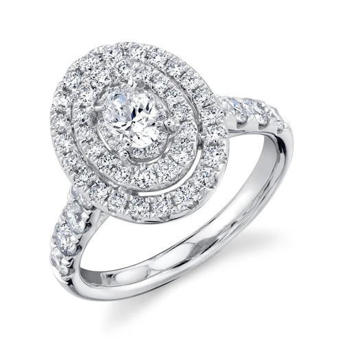 Ovale diamante fidanzamento - diamante,