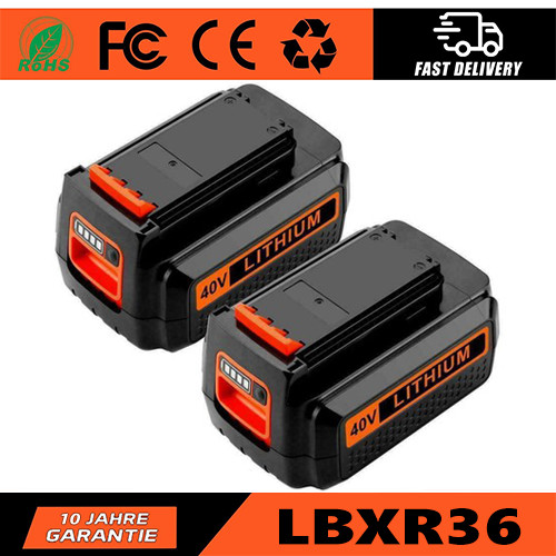 36v 4ah batteria - 2x,