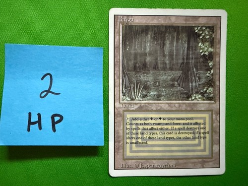 Bayou revised mtg magic - hp,