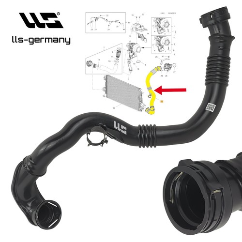 Tubo turbo intercooler - , per