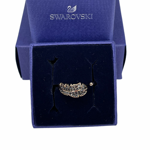 Anello swarovski naughty piuma - anello,