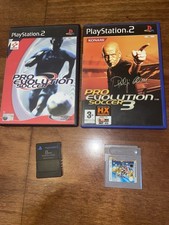 videogame vintage  Play Station Pes  1/3. Super Mario Bros Game And Memory Card