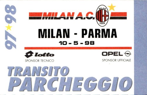 Biglietto stadio milan - stadio,