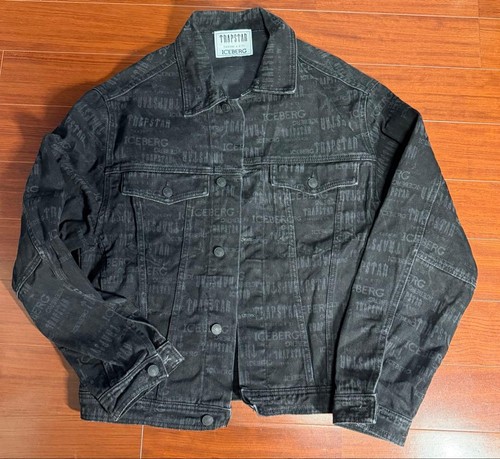 Trapstar iceberg black - black, denim