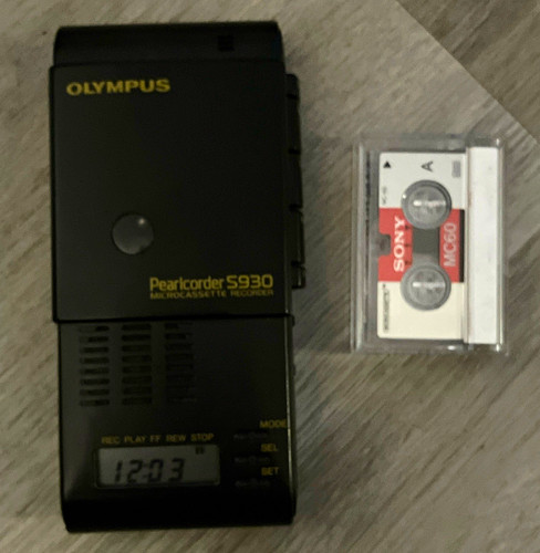 Olympus pearlcorder s930 - olympus,