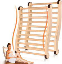 2 Pezzi Schienale Sauna
