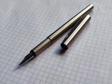 Fuller Montblanc Noblesse Slim Line Slimline SL acciaio inox (molla M) 1980