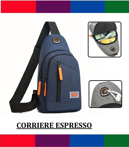 Zaino monospalla borsa uomo - zaino,