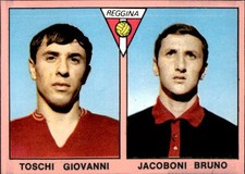 figurina calciatori Mira 1967/68 # Reggina Toschi Jacoboni
