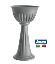 Colonna alba terra vaso fiori - alba,