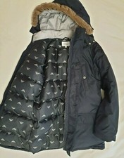 PIUMINO LUNGO ARMANI TG 14 BLU