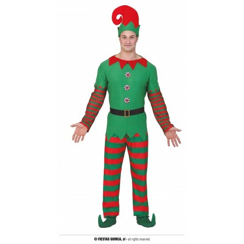 Costume carnevale elfo adulto - costume,