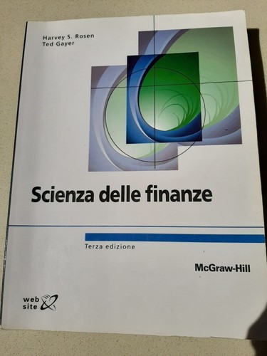 Libro scienza delle finanze - libro,