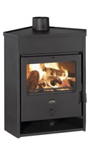 Stufa a legna camino angolare