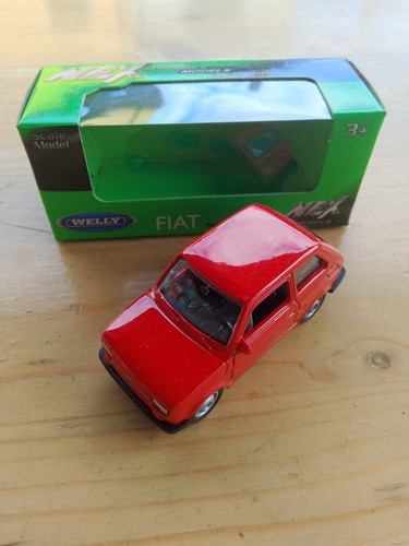 Modellino welly fiat - fiat, 126