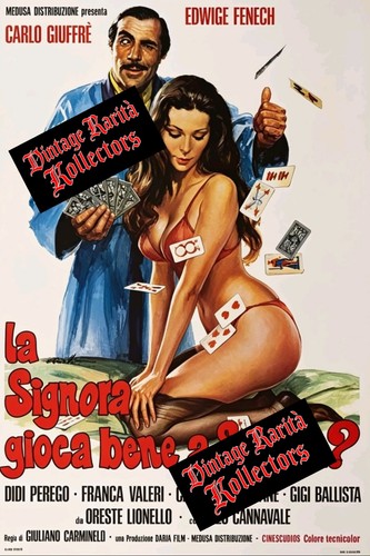 Signora gioca bene - signora, scopa