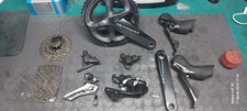 GRUPPO SHIMANO R8050 ultegra mec. disco 11 v usato NB CAMBIO POST.  105 NUOVO
