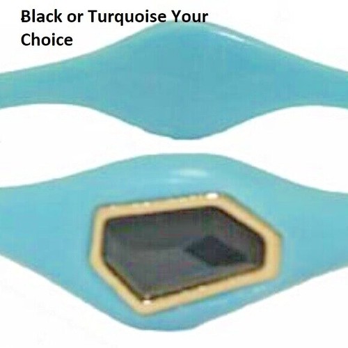 Bracciale rigido turchese - rigido, oro