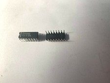RCA IC- CD4520BE, CMOS, doppio chip binario up-counter, DIP-16.