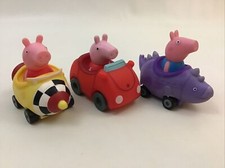 Peppa Pig Vehicles Lot Of 3