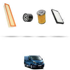 HOFFCAR Kit tagliando - 4 filtri per Renault Trafic II 1.9 dci 74kw dal 2001