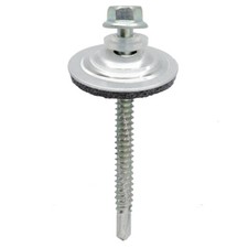 KIT FISSAGGIO LASTRE POLICARBONATO PIANE SU STRUTTURE IN LEGNO O FERRO/ALLUMINIO