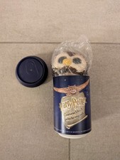 VINTAGE RARO HARRY POTTER PELUCHE GUFO TRUDI IN LATTINA DI PLASTICA 