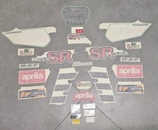 Aprilia Sr 50 Max Chesterfield Biaggi 1996 Adesivi Decalco - ORIGINALI
