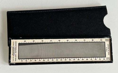 Regolo calcolatore lunometer - regolo,