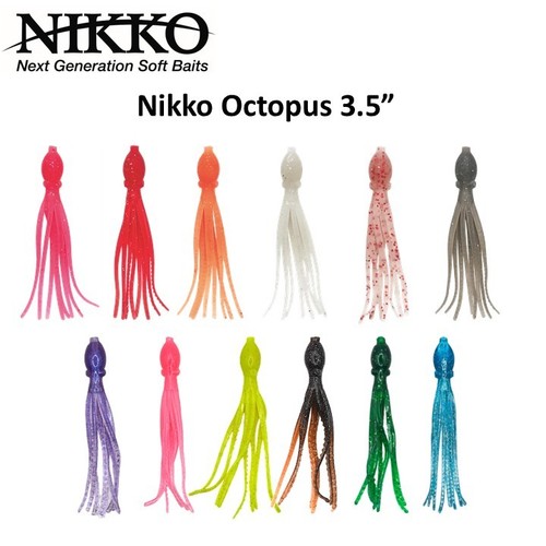 Nikko calamaro polpo 5 - polpo, 3,5"