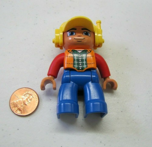 Lego duplo pilota aereo - lego,