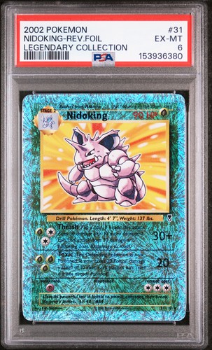 Pokemon nidoking reverse - pokemon, holo