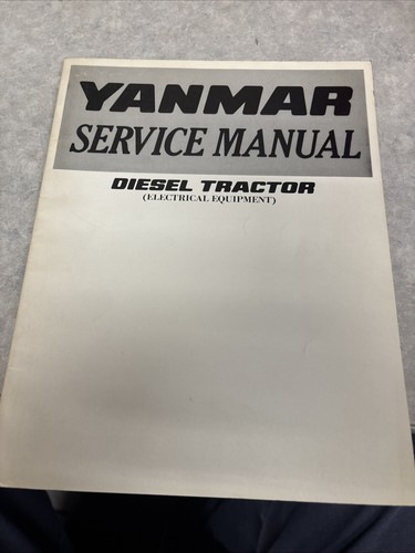 Yanmar trattore diesel manuale - yanmar,