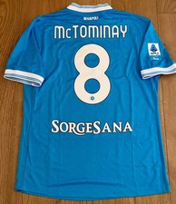 Ssc Napoli EA7 Maglia Gara Campionato 2025-2026 MC TOMINAY Player Match Issued