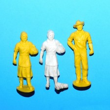 AUBURN TOYS ANNI '50 FATTORIA IN GOMMA DURA PLAYSET CONTADINO E 2 MOGLI FIGURE