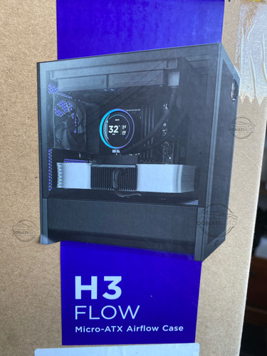 Nuovo nzxt flow case - h3,