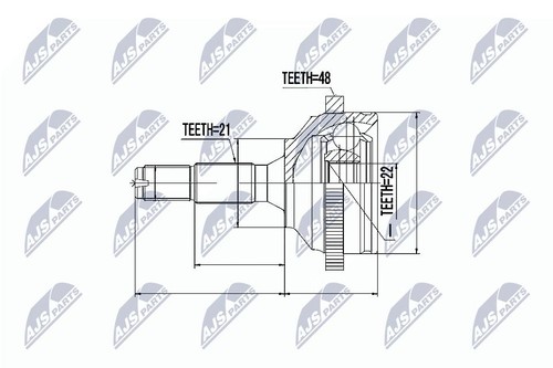 Kit giunti albero motore