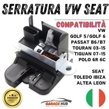 Serratura portellone cofano - portellone,