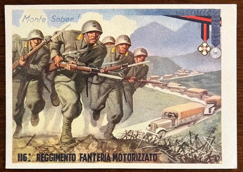 Cartolina militare 116 - cartolina, "116°