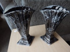 Coppia vasi svasati vintage - di,