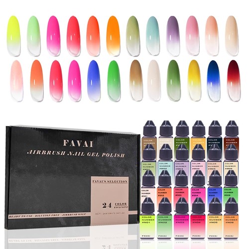 Favai airbrush gel - gel, nail